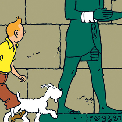 Exposition Tintin : le jeune reporter pose ses valises à Paris