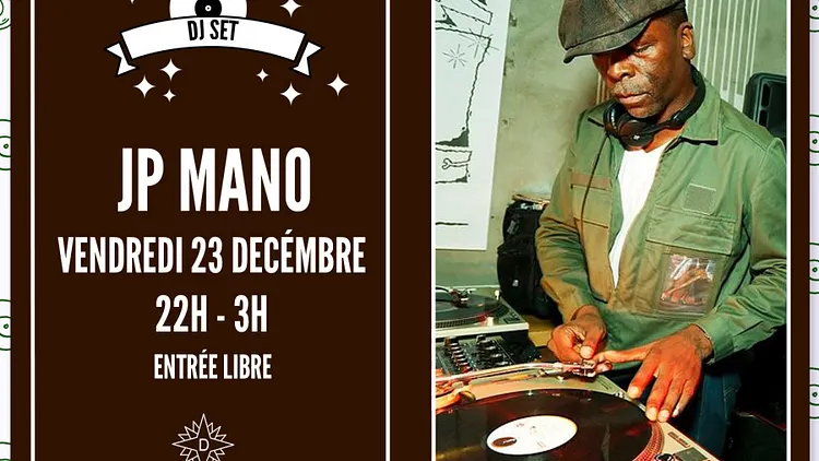 JP Mano aux platines