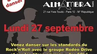 Rock'n'roll Dance Party à l'Alhambra !