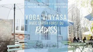Yoga Vinyasa avec Sarah du Badass Ethical Show