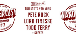 Tribute to NY : Pete Rock, Lord Finesse, Todd Terry & guests