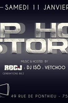 HIP HOP STORY (GRATUIT POUR TOUS AVANT 1H00)
