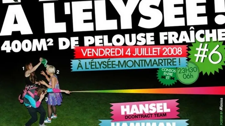 GARDEN PARTY à l'ELYSÉE