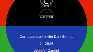 CORRESPONDANT VS DARK ENTRIES
