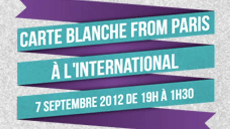 Carte blanche From Paris à l'International