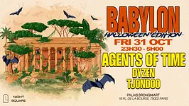 Babylon Halloween - Bourse De Paris With Agents Of Time