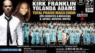 Gospel Festival de Paris 2013 avec Kirk Franklin, Yolanda Adams & Total Praise