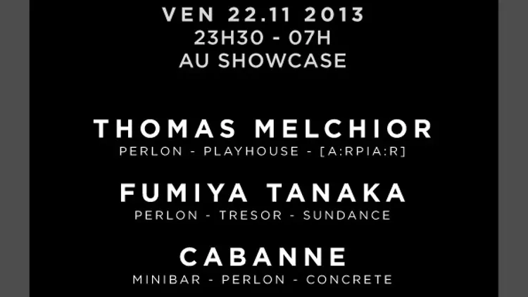 Minibar Night : Fumiya Tanaka, N'Eric, Thomas Melchior & Cabanne