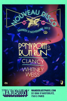Nouveau Disco : Pony Pony Run Run - Clancy - Whitney Weiss
