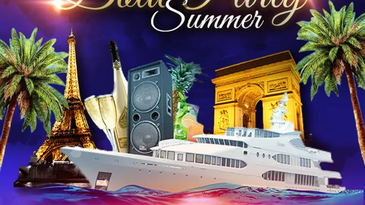 PARIS BOAT SUMMER PARTY ( FILLES > GRATUIT, 2 AMBIANCES CLUB, TERRASSE GÉANTE PANORAMIQUE)