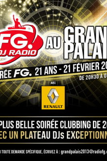 Soirée Radio FG - FG au Grand Palais