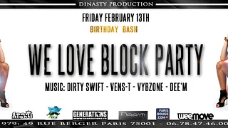 We Love Block Party Birthday 2ans