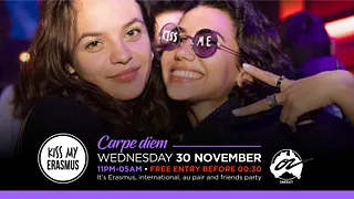 KISS MY ERASMUS @ CAFÉ OZ