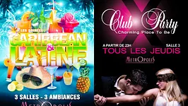 CARIBBEAN & LATINE VS. CLUB X PARTY