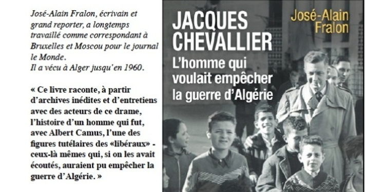 Signature Du Livre De Ja Fralon Jacques Chevallier L Homme Qui Voulait Empecher La Guerre D Algerie Galerie Lehalle 28 Juin 2012