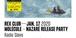 Molécule - Nazaré Release Party: Radio Slave, Pedro Winter b2b Molécule, Radio Standart Collect
