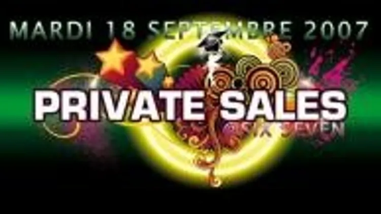 Private Sales Party