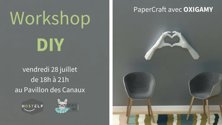 Workshop DIY & voyage participatif avec Hostelp