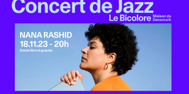 Concert de Jazz avec Nana Rashid