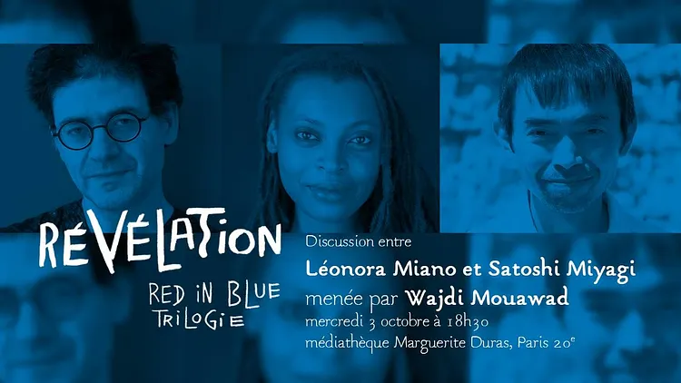 Rencontre entre Léonora Miano, Satoshi Miyagi et Wajdi Mouawad